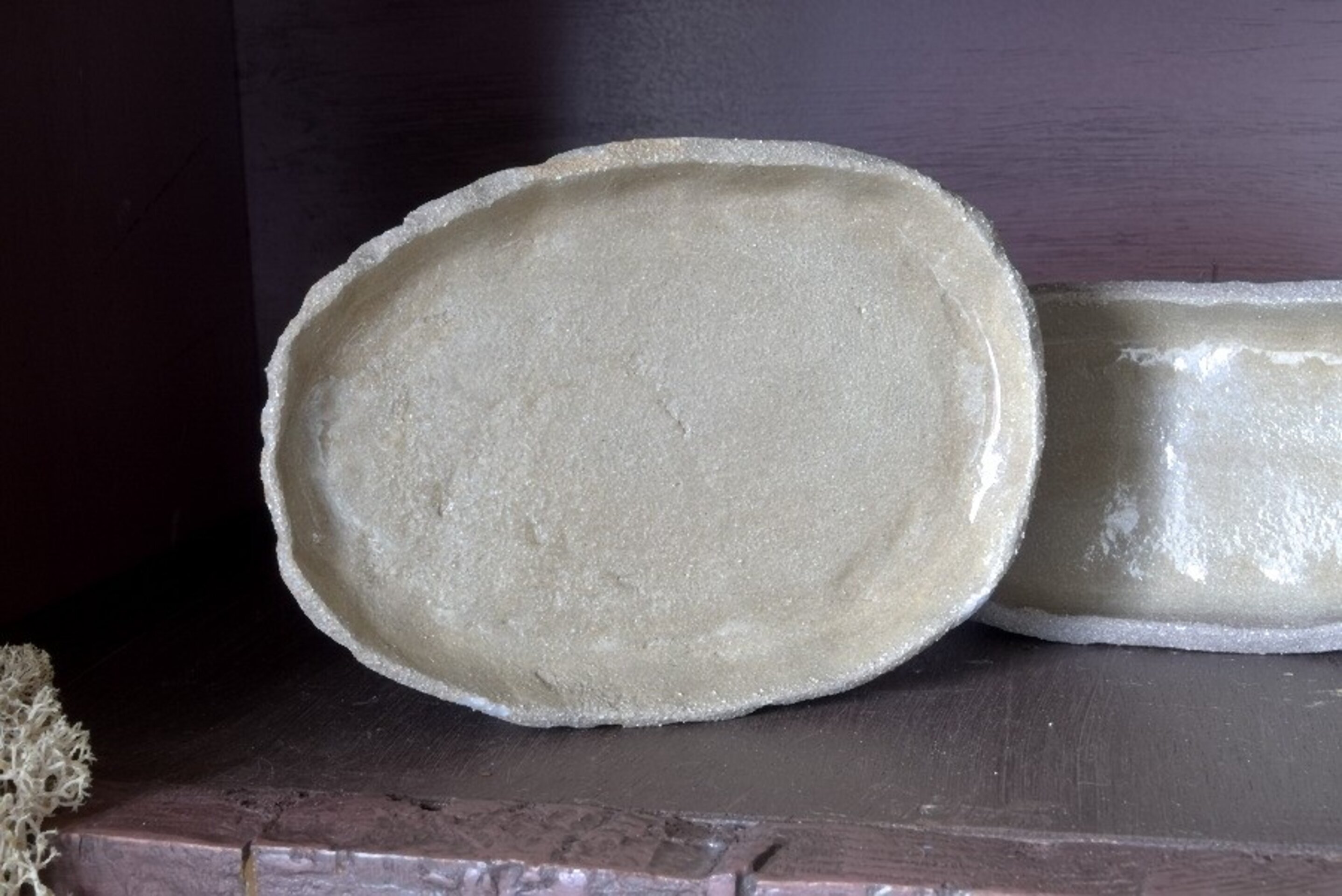 Pareja de platos de gres - 2