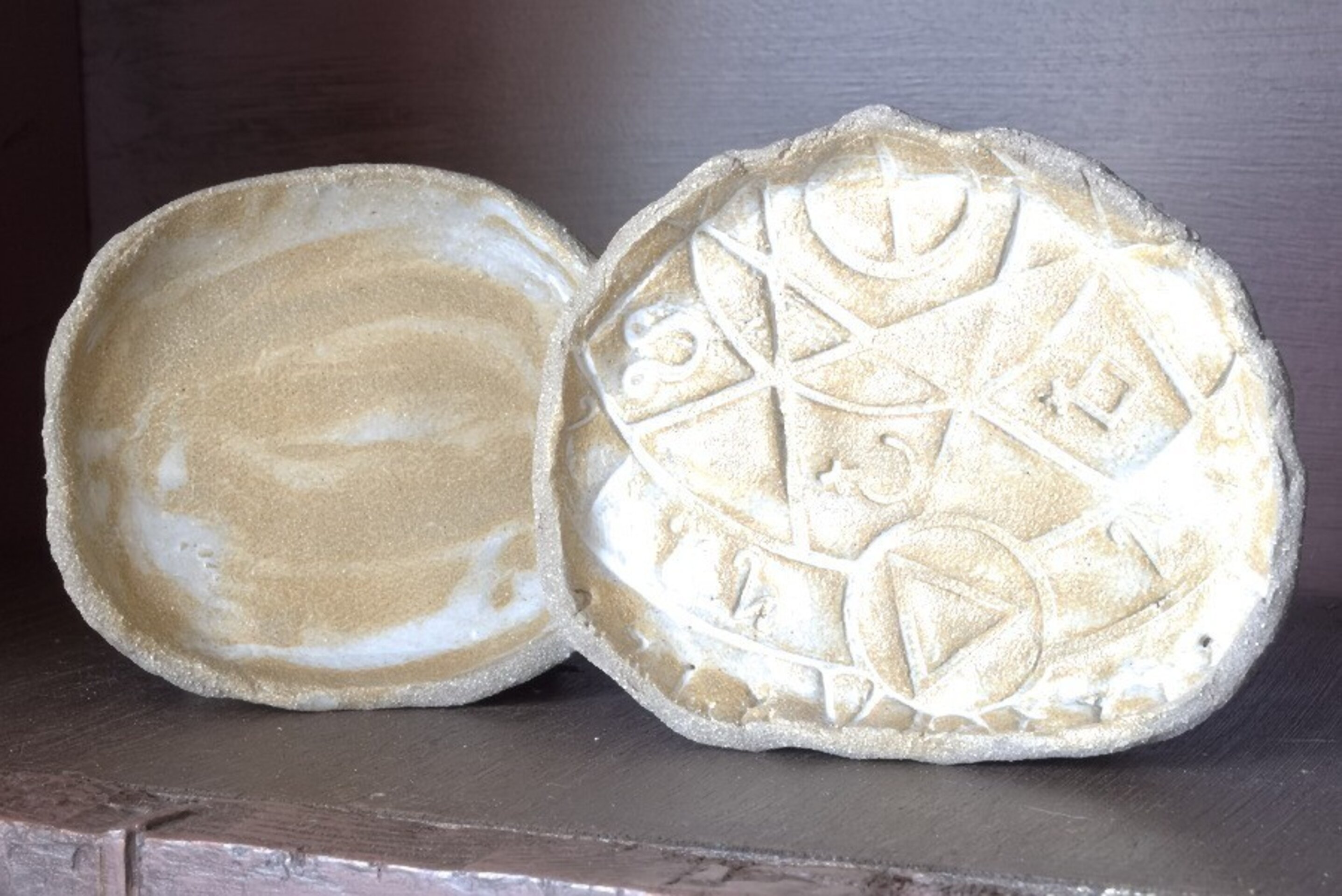 Pareja de platos de gres - 2