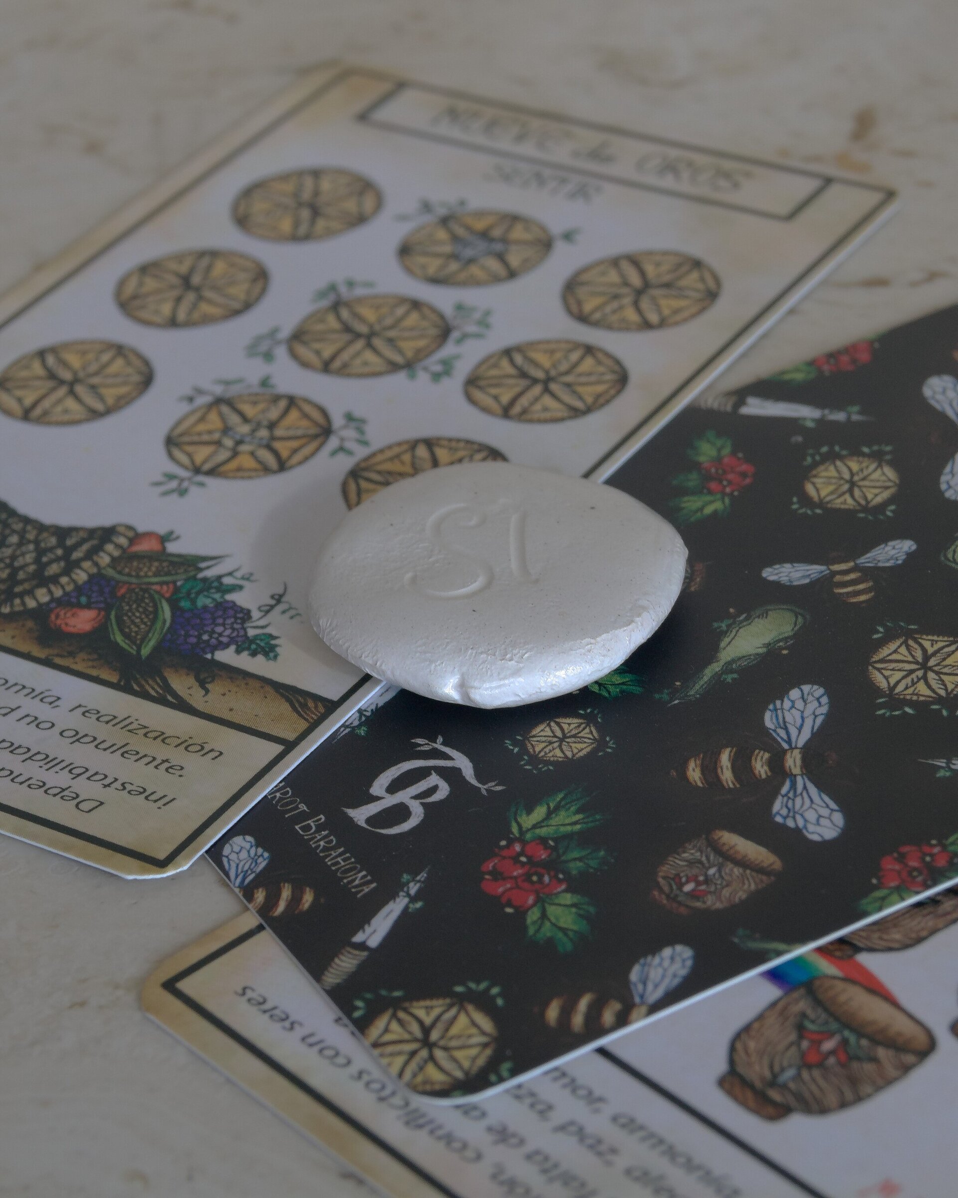 Moneda oracular de cerámica – Sí / No - 1