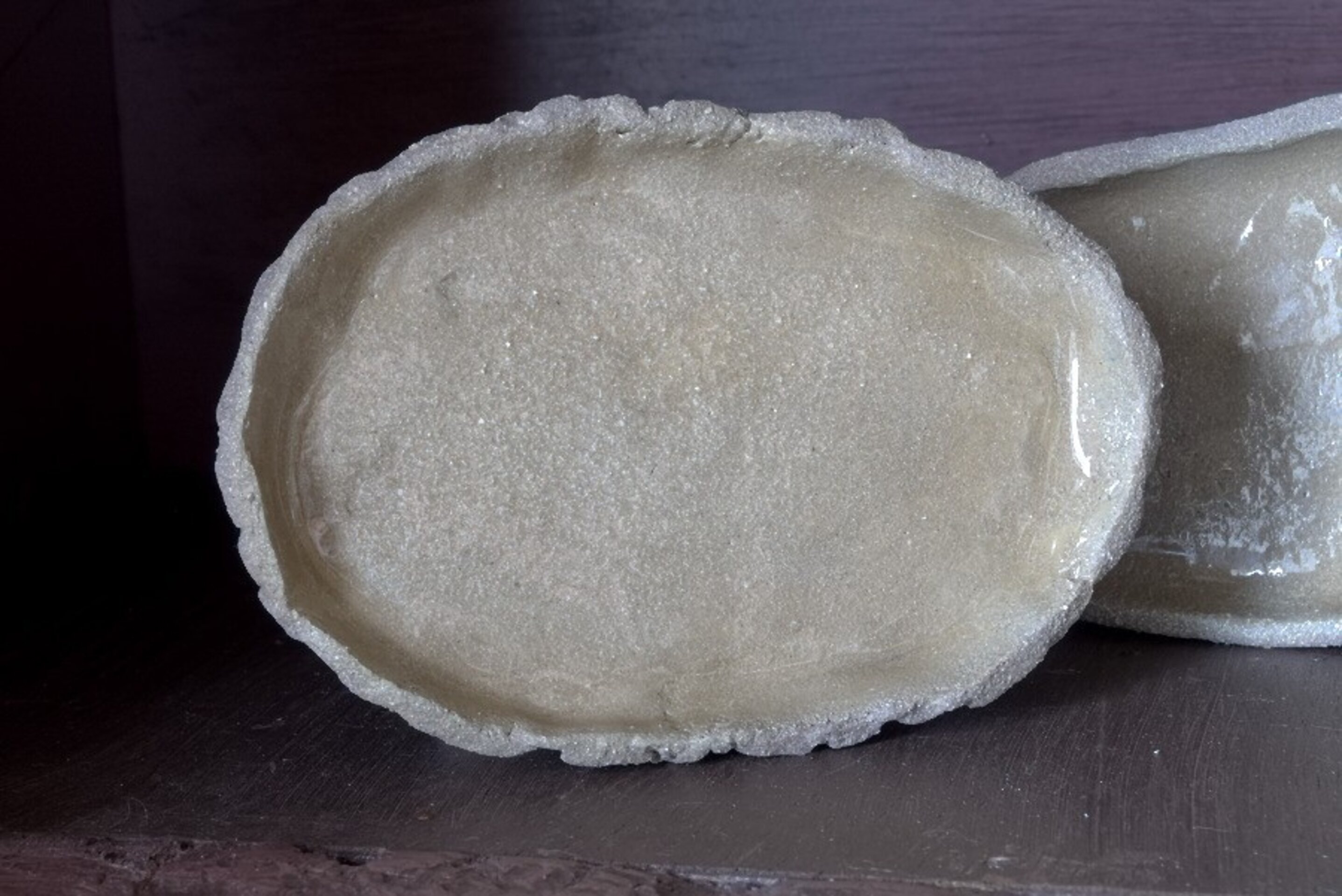 Pareja de platos de gres - 2