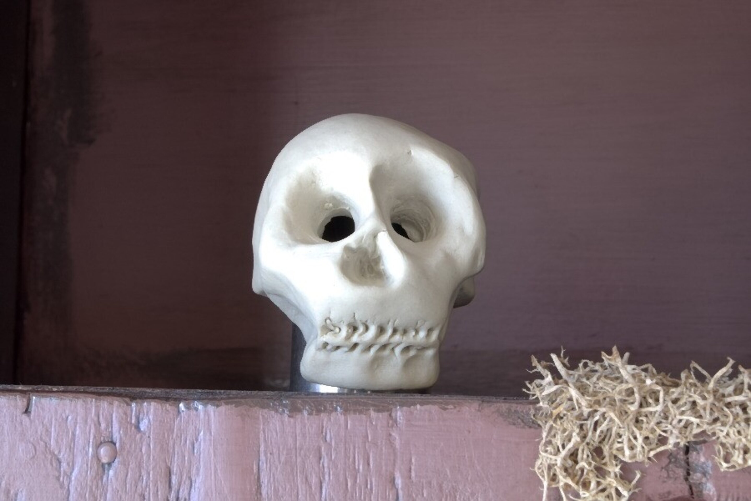 Calavera de cerámica ritual - 1