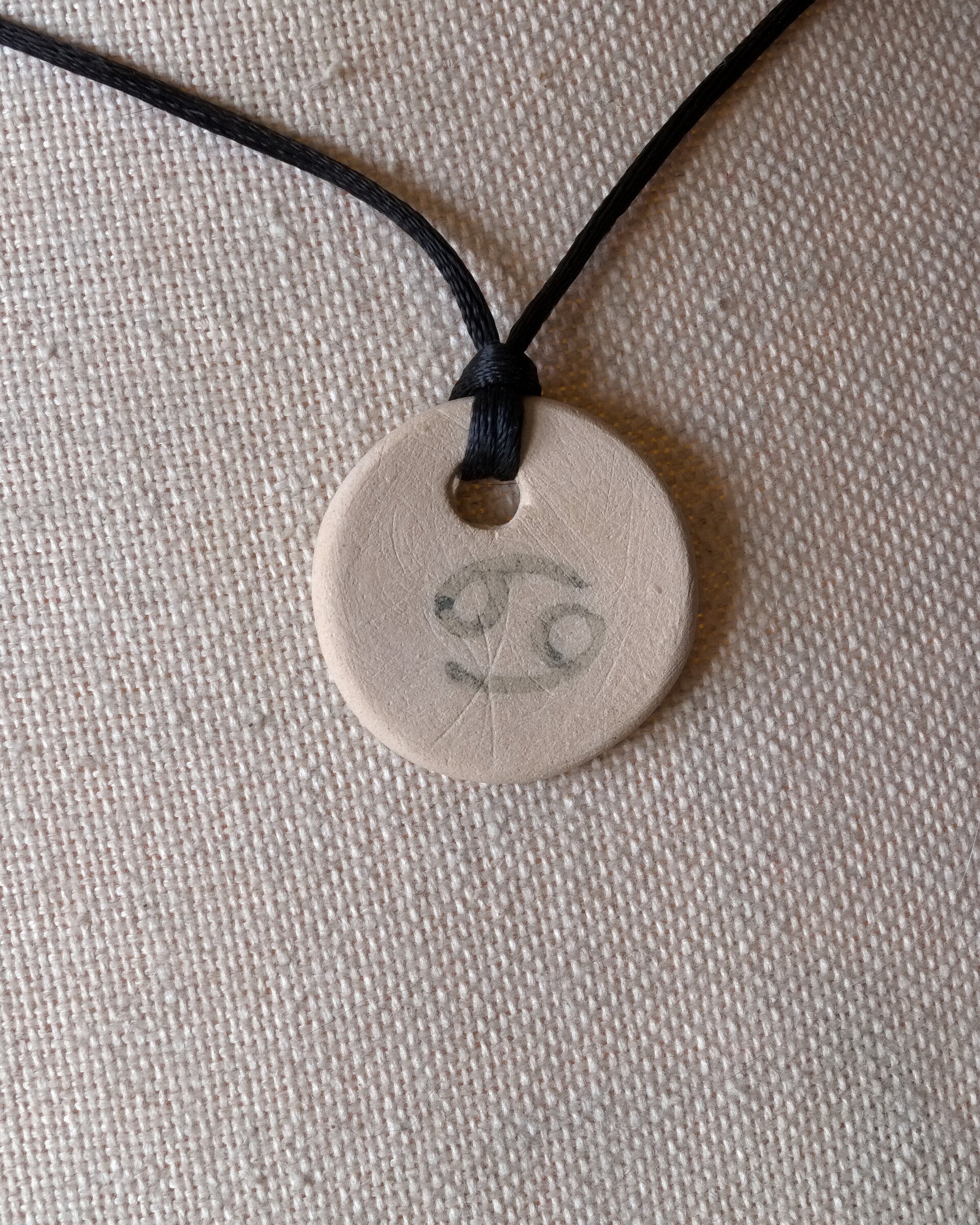 Colgante zodiacal de cerámica – Talismán astrológico - 4